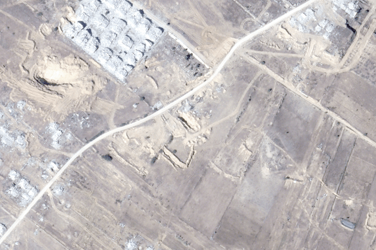 pic-887750-1780343002 الموقع قبل بدء إنشاء القاعدة العسكرية الجديدة 14 أكتوبر/تشرين الأول 2025 (بلانت)