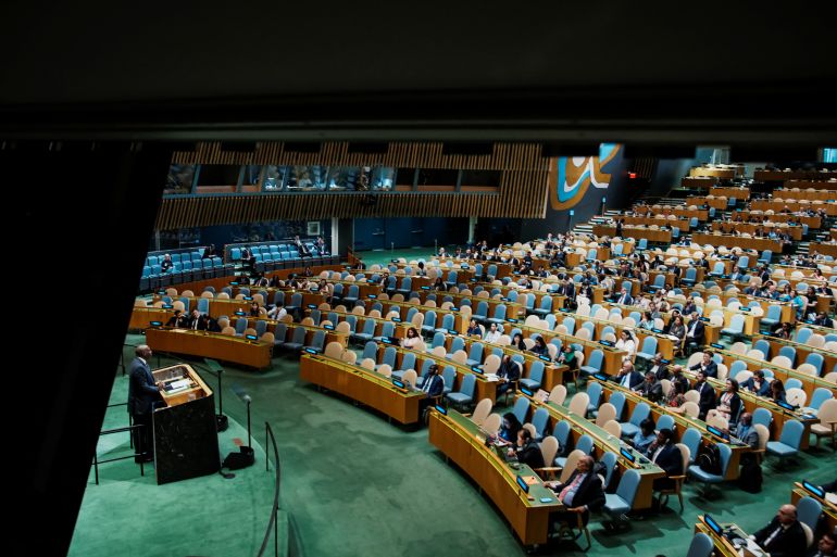 reuters_688a728a-1753903754 Britain's Foreign Secretary David Lammy addresses during a High-level International Conference for the Peaceful Settlement of the Question of Palestine and the Implementation of the Two-State Solution at U.N headquarters in New York City, U.S., July 29, 2025. REUTERS/Eduardo Munoz