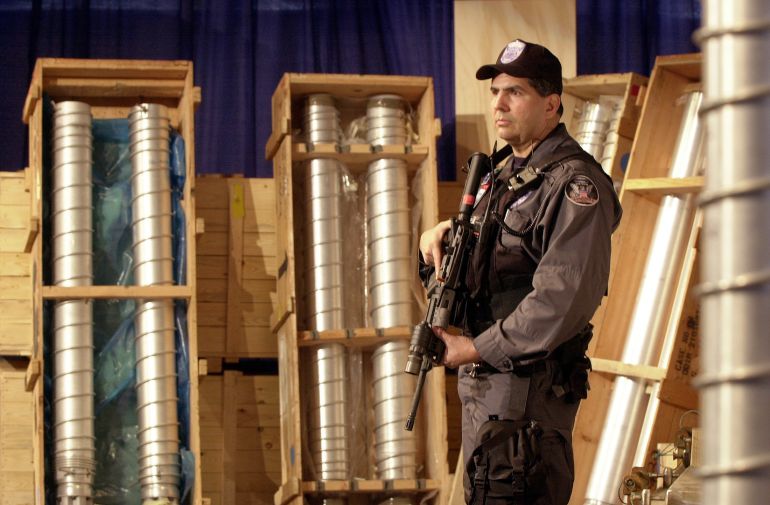 PAT GALARDO GUARDS COMPONENTS OF LIBYAN NUCLEAR WEAPONS PROGRAM AT THE Y-12 NATIONAL SECURITY COMPLEX.
