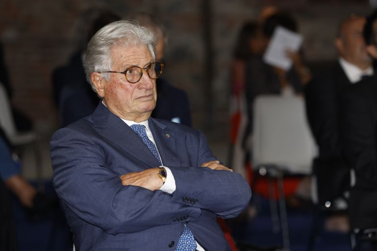 shutterstock_2060224205-1780823885 Turin, Italy, 09 25 2021: the famous car designer Giorgetto Giugiaro