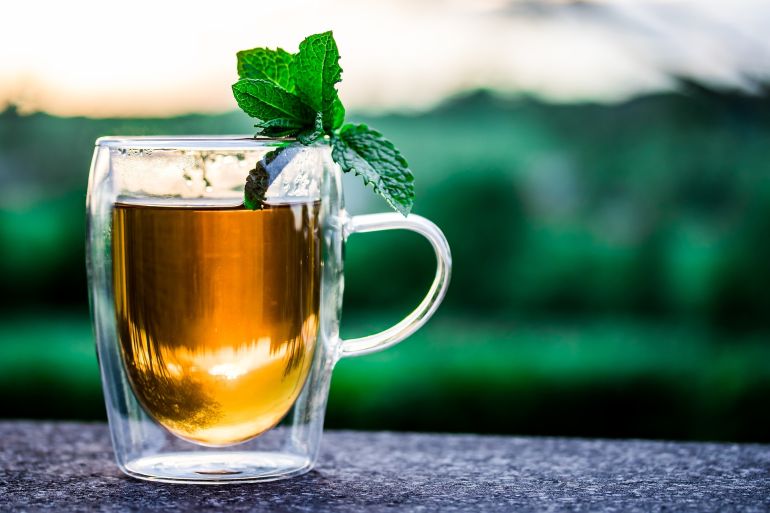 teacup-2325722_1920-1724736588 تتميز نباتات الشاي خاصة بوجود أحماض أمينية فريدة تساهم في إعطاء مشروب الشاي مذاقا مميزا وقيمة غذائية (بيكسابي)