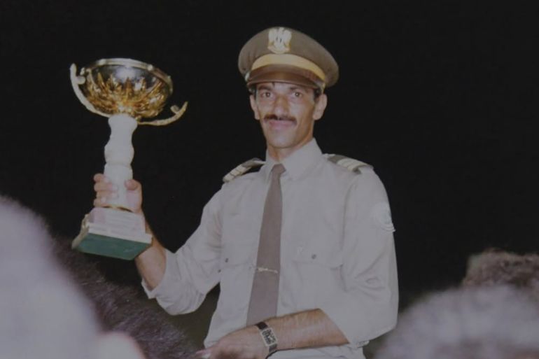 الفارس عدنان القصار في دورة ألعاب البحر الأبيض المتوسط عام 1992