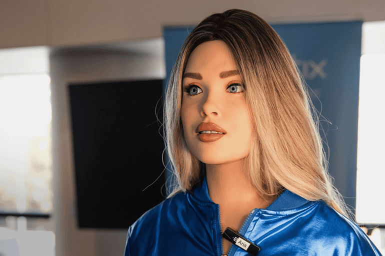 المصدر: حساب الشركة المنتجة Realbotix علي إكس https://x.com/RealbotixCorp/status/2064708358179807247?s=20