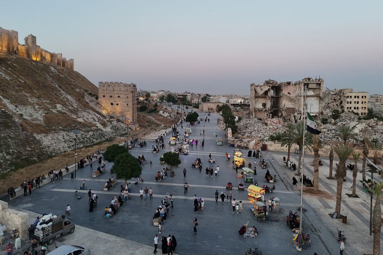 769867-1783686607 قلعة حلب في حلة جديدة بعد أعمال الترميم والصيانة