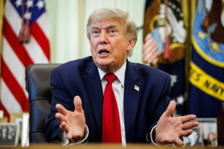 epa_6a44efe788c4-1782902759 epa13073657 US President Donald Trump speaks after signing an executive order on vehicle repairs at the Resolute Desk in the Oval Office at the White House in Washington, DC, USA, 29 June 2026. EPA/SAMUEL CORUM / POOL