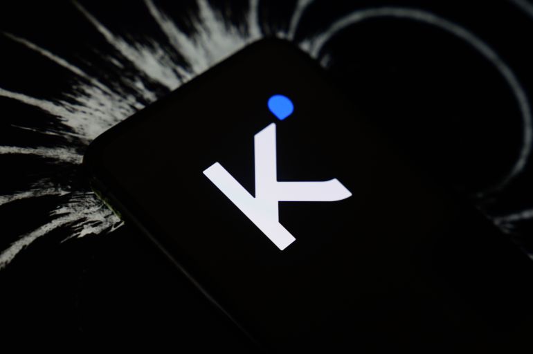 gettyimages-2285860379-1784370954 The Kimi AI logo is displayed on a smartphone screen with a black promotional visual of the Kimi K3 model in the background, in Creteil, France, on July 17, 2026, as Chinese tech startup Moonshot AI unveiled Kimi K3, introduced as the world's largest open-source artificial intelligence model. (Photo by Samuel Boivin/NurPhoto via Getty Images)