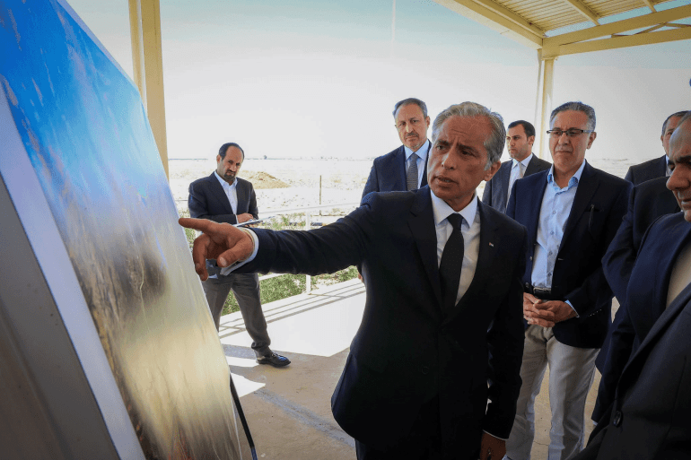 pic-998844-1783366982 رئيس الوزراء الأردني جعفر حسان خلال جولة ميدانية (رئاسة الوزراء الأردنية)