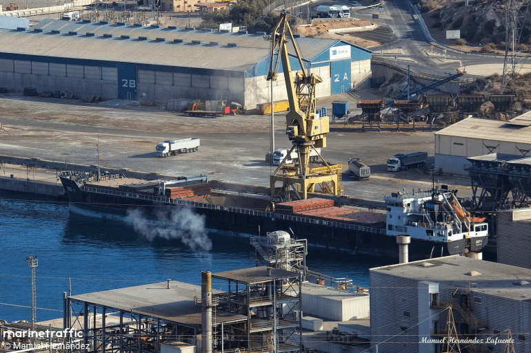 port-olya-2-1785067022 السفينة "بورت أوليا 2" حين كانت تحمل اسمها السابق "يو سي إف-1" (مارين ترافيك)