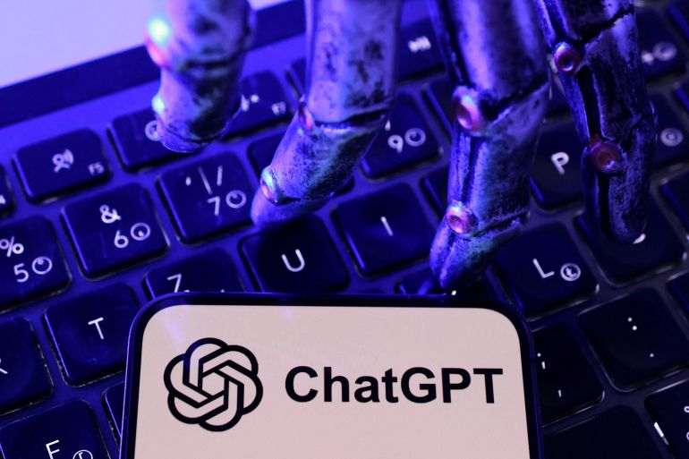 ChatGPT logo, a keyboard, and a robotic hand in this illustration taken June 5, 2026. REUTERS/Dado Ruvic/Illustration
