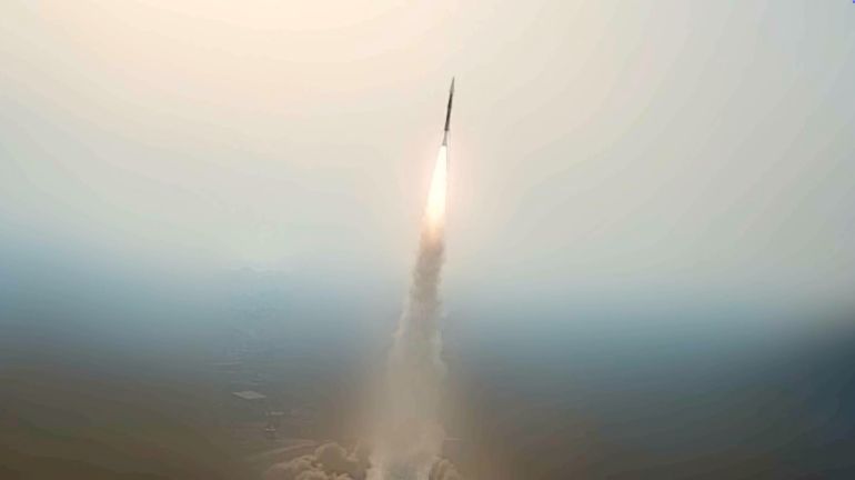 reuters_6a6098a3-1784715427 An Iranian missile launched in an unknown location in this screengrab obtained from a handout video released July 21, 2026. WANA Via Pool/WANA (West Asia News Agency) via REUTERS ATTENTION EDITORS - THIS PICTURE WAS PROVIDED BY A THIRD PARTY. ISRAEL OUT. NO COMMERCIAL OR EDITORIAL SALES IN ISRAEL. NO ACCESS FOR ISRAELI MEDIA. NO USE BBC PERSIAN. NO USE VOA PERSIAN. NO USE MANOTO. NO USE IRAN INTERNATIONAL. NO USE RADIO FARDA. DIGITAL: NO USE BBC PERSIAN. NO USE VOA PERSIAN. NO USE MANOTO. NO USE IRAN INTERNATIONAL. NO USE RADIO FARDA. NO RESALES. NO ARCHIVES. WANA CLIENTS ONLY. VERIFICATION: -Date and location not verified -Weapon types and targets have not been verified -Captions provided by Iranian state tv -No older versions found posted online before July 21