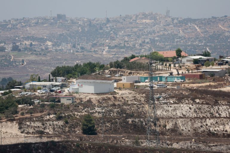 reuters_6a644fbd-1784958909 A view of the Israeli settlement Havat Gilad, in the aftermath of a deadly shooting incident according to Israeli and Palestinian health officials, near Nablus, in the Israeli-occupied West Bank, July 24, 2026. REUTERS/Mohammed Torokman