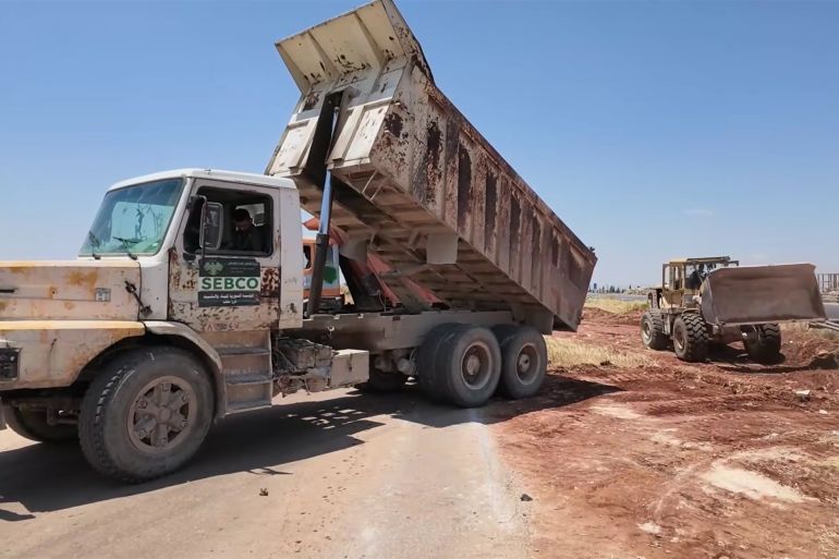 syr2-1783356826 إطلاق مشروع تأهيل التحويلة الجنوبية المؤدية إلى مطار حلب الدولي بتكلفة 16 مليون دولار (سانا)