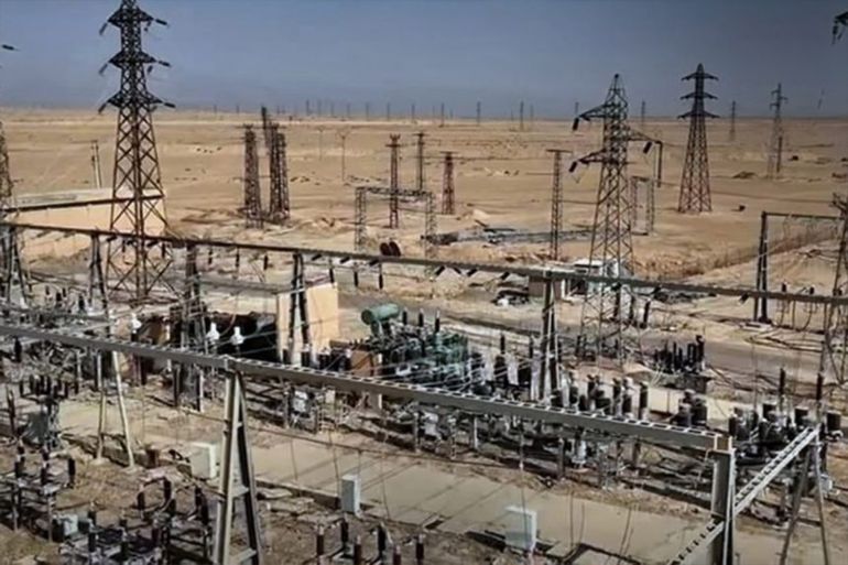 12-1786785268 دمار هائل في البنية التحتية للمدينة الصناعية في دير الزور المصدر سانا