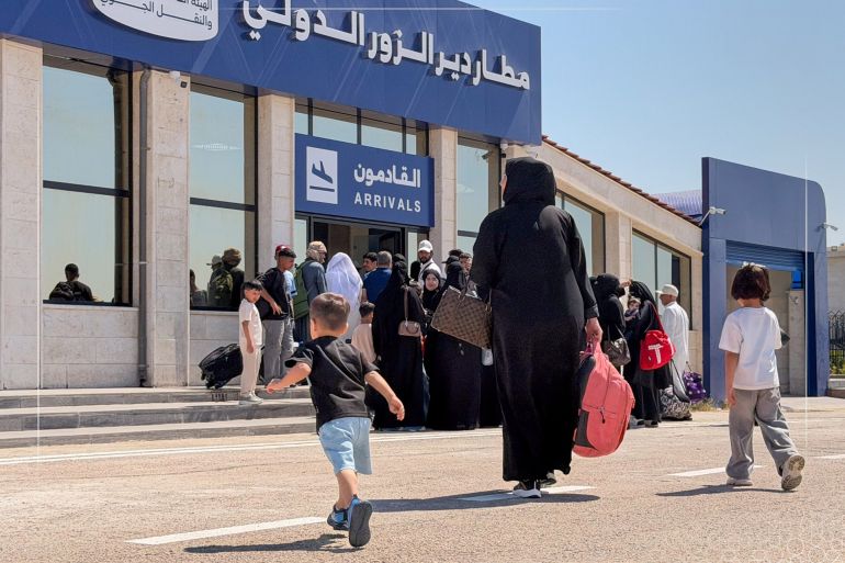 15-1786785281 مطار دير الزور تحول إلى شريان يربط المنطقة الشرقية بالعالم