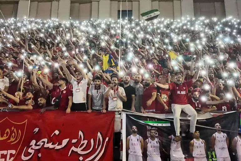 25-1786093163 فوز نادي الوحدة ببطولةدوري سوريا بالسلة المصدر وزارة الرياضة والشباب السورية على فيسبوك