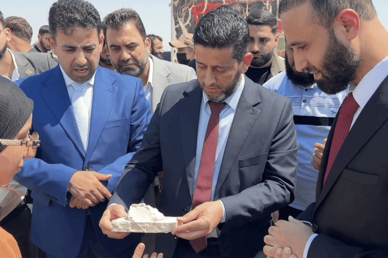 32132-1786387372 وضع حجر الأساس لمستشفى الأورام في دير الزور بمشاركة وزير الصحة والمحافظ (سوريا الآن)