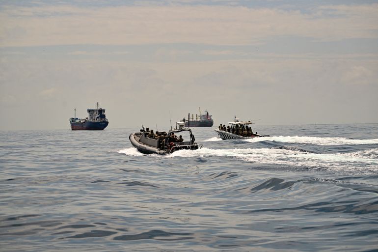 afp_6a7c86159c83-1786545685 Soldiers from several countries take part in the multinational Panamax 2026 exercise at the Pacific entrance to the Panama Canal in Panama on August 7, 2026.