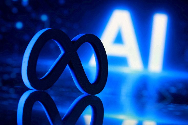 ai-1786279404 FILE PHOTO: A 3D-printed Meta logo and word "AI" are seen in this illustration created on July 20, 2026. REUTERS/Dado Ruvic/Illustration/File Photo