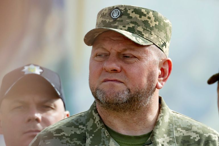 ap_6a776afed0301-1786211070 El comandante en jefe de las fuerzas armadas ucranianas, Valerii Zaluzhnyi, en Kiev, Ucrania, el 28 de julio de 2023. Foto proveida por la Presidencia Ucraniana. (Presidencia Ucraniana via AP)