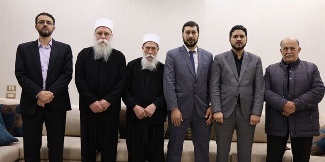 ممثلون للحكومة السورية اتفقوا مع وجهاء جرمانا على محاسبة المتورطين في اشتباكات وقعت بالمدينة