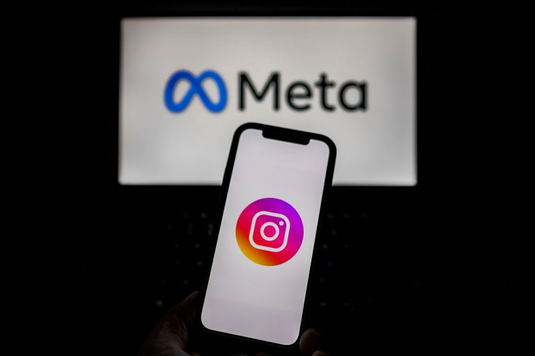 getty_6922b75ba5-1763882843 SANTA ROSA, PHILIPPINES - JANUARY 08: In this photo illustration, the Meta and Instagram logos are seen on screens on January 08, 2025 in Santa Rosa, Philippines. Meta has announced the discontinuation of its fact-checking program, transitioning to a community-driven model that relies on users to add context to potentially misleading posts, a move aimed at promoting free expression. This significant policy shift has raised concerns among experts about the potential increase in misinformation and hate speech on Meta's platforms, including Facebook and Instagram, as the company prepares for a new political landscape under the upcoming Trump presidency. (Photo illustration by Ezra Acayan/Getty Images)