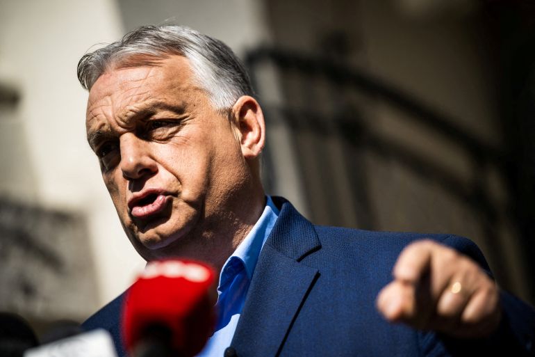 reuters_6a7b4e01-1786465793 Former Hungarian Prime Minister Viktor Orban holds a press conference in Budapest, Hungary, July 22, 2026. REUTERS/Marton Monus