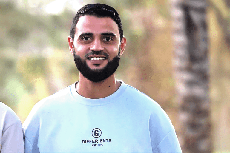 65132-1790362754 الشهيد الفلسطيني إبراهيم فوزي إسماعيل محسن الذي قتلته إسرائيل فوق قبر شقيقه بغزة المصدر: https://www.facebook.com/share/p/1K1s4xZkuF/