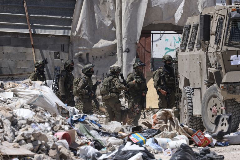 afp_6a9af753f00d-1788540756 Israeli army soldiers carry out a military operation at the Askar camp for Palestinian refugees, east of Nablus in the Israeli-occupied West Bank on September 4, 2026.
