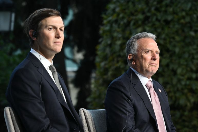 afp_6a9f3fd292ba-1788821458 US Special Envoy Steve Witkoff (R) and US President Donald Trump's son-in-law Jared Kushner (L) attend a joint press conference with Ukrainian president following their talks in Kyiv on September 6, 2026, amid the Russian invasion of Ukraine.