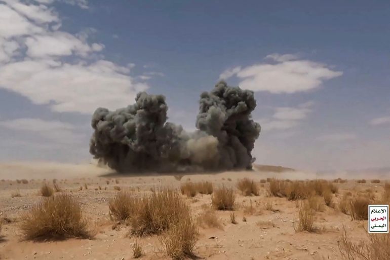 afp_6aa1aeacad2d-1788980908 This screen grab taken from undated video footage released on September 9, 2026 by Ansarullah Media Centre shows what the Houthi authorities said are attacks on Saudi-backed forces in Jawf province's frontlines.