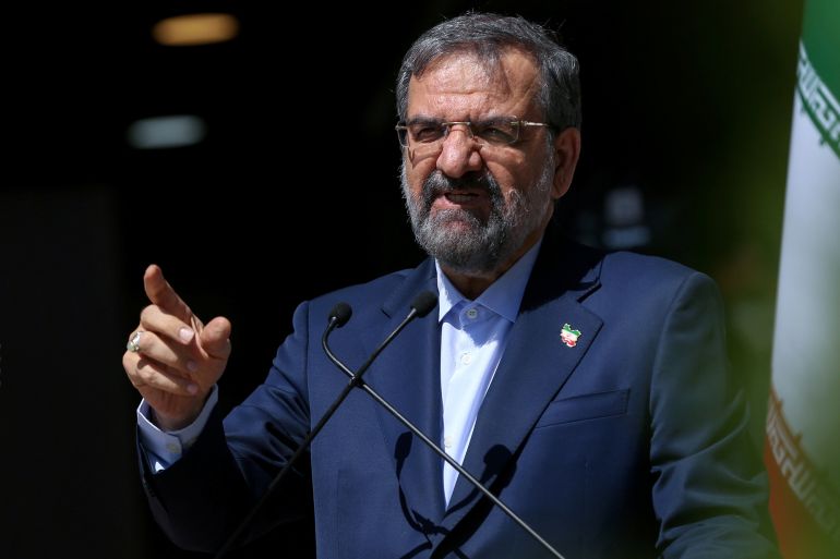 d8afd8afd8afd8afd8af-1772526592 Presidential candidate Mohsen Rezaee speaks with journalists before the start of the last election debate, in Tehran, Iran June 12, 2021. Ayoub Ghaderi/YJC/WANA (West Asia News Agency) via REUTERS ATTENTION EDITORS - THIS IMAGE HAS BEEN SUPPLIED BY A THIRD PARTY. ATTENTION EDITORS - THIS PICTURE WAS PROVIDED BY A THIRD PARTY