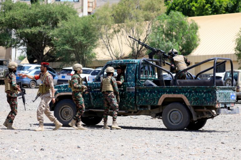 epa_6aa6fb40ebac-1789328192-1 epa13235092 Houthi troopers patrol in Sana'a, Yemen, 12 September 2026. Following a week-long offensive, Houthi forces captured the port city of Mokha and key strategic sites along Yemen's western coast, cementing their control over the Bab al-Mandab Strait and the vital shipping route to the Gulf of Aden. EPA/YAHYA ARHAB