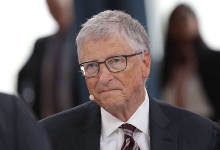 getty_6a2917cf51-1781077967 BERLIN, GERMANY - MAY 07: Philanthropist and former Microsoft CEO Bill Gates attends a panel discussion at the Global Solutions Summit on May 07, 2024 in Berlin, Germany. The Global Solutions Summit brings together people from all over the world to discuss pressing global policy issues. (Photo by Sean Gallup/Getty Images)