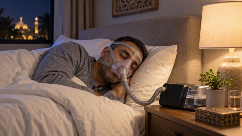 nfs-1-1789411542 لا يزال جهاز CPAP العلاج الأكثر شيوعًا وموثوقية لمرضى انقطاع النفس الانسدادي النومي (مولدة بالذكاء الاصطناعي)