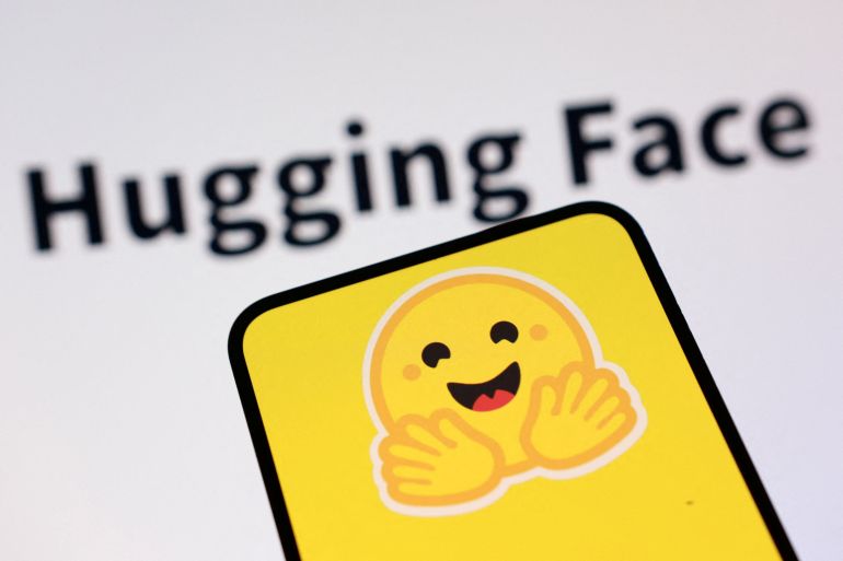 reuters_6aaa83c0-1789559744 Hugging Face logo is seen in this illustration taken, September 13, 2026. REUTERS/Dado Ruvic/Illustration