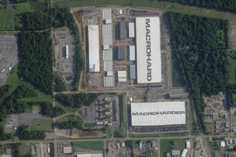 2-1791020312 This handout satellite image obtained from Planet Labs on August 7, 2026 and taken on July 14, 2026 shows the xAI Colossus 2 data center in south Memphis, Tennessee. Hastily built to meet the skyrocketing demand for computing power required by the global artificial intelligence race, these data centers are meeting stiff opposition across the United States.