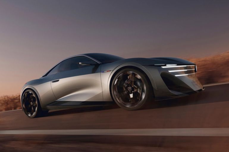 4as68d4a-1792229701 Peugeot RCZ Vision A sensory design and technology vision for the future of Peugeot. credit : peugeot