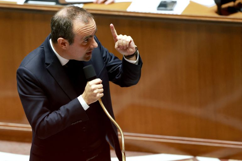 afp_6ad87fb21cd4-1792573362 France's Prime Minister Sebastien Lecornu speaks during a session of questions to the government at the French National Assembly, French Parliament's lower house, in Paris on October 20, 2026.