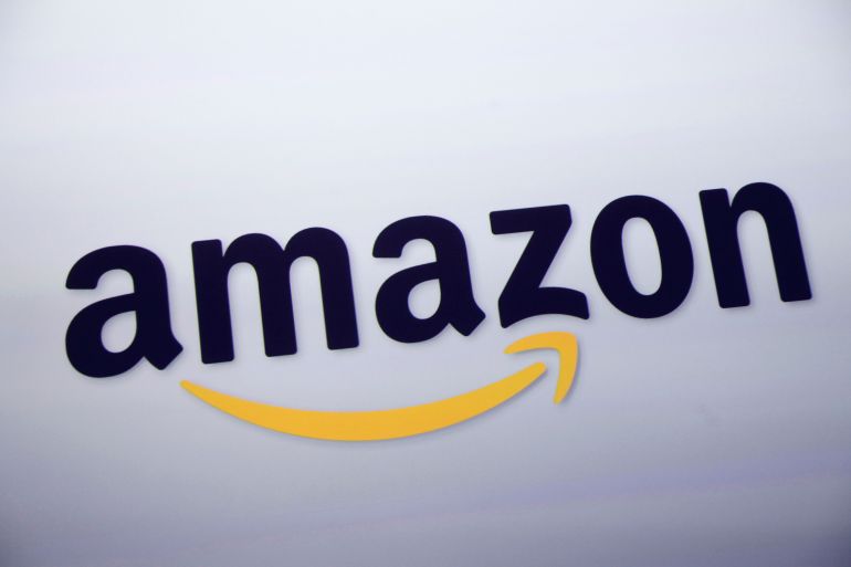 ap_697a10dfb5c33-1769607391 FILE - The Amazon logo is displayed at a news conference in New York on Sept. 28, 2011. (AP Photo/Mark Lennihan, File)