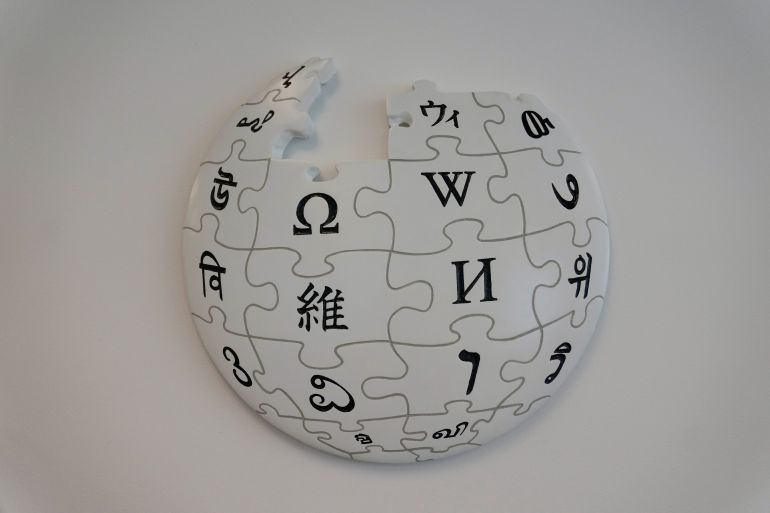 ap_6a4f7e7688a32-1783594614 A Wikipedia logo is displayed at the Wikimedia Foundation office in San Francisco, Monday, Jan. 12, 2026. (AP Photo/Jeff Chiu)