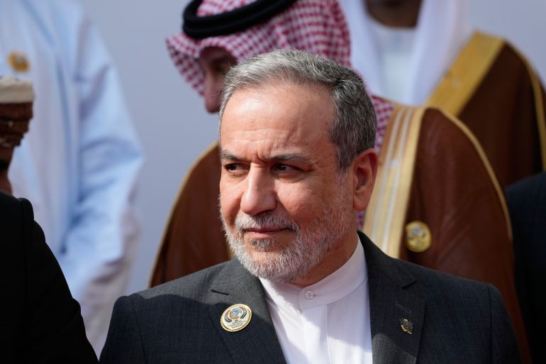 ap_6ad37d85b2258-1792245125-1 Iranian Foreign Minister Abbas Araghchi, arrives the opening session of the 52nd Council of Foreign Ministers of the Organization of Islamic Cooperation (OIC) in Baghdad, Iraq, Saturday, Oct. 17, 2026. (AP Photo/Hadi Mizban)