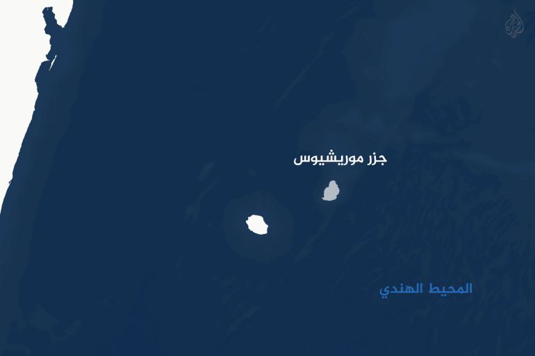موريشيوس تقع في المحيط الهادي غرب مدغشقر