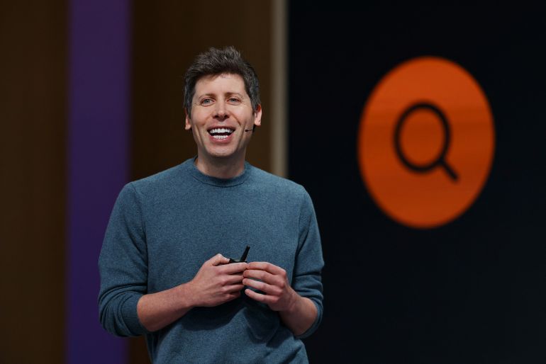 OpenAI CEO Sam Altman delivers a keynote speech during OpenAI's annual DevDay event in San Francisco, California, US, September 29, 2026. REUTERS/Carlos Barria