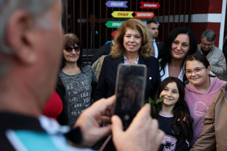 reuters_6adda8fd-1792911613 Presidential candidate and incumbent Bulgarian President Iliana Iotova attends a campaign event ahead of the country's presidential election on October 25, in Dimitrovgrad, Bulgaria, October 21, 2026. REUTERS/Stoyan Nenov
