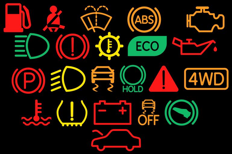 s2df4ds5f31s-1791451871 ****داخلية***** Car digital speedometer dashboard display warning lamps illumina adobe stock